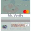Editable Venezuela Banesco Banco Universal mastercard Templates in PSD Format