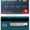 Fillable Equatorial Guinea The National Bank mastercard Templates | Layer-Based PSD