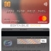 Fillable Estonia Citadele bank mastercard Templates | Layer-Based PSD