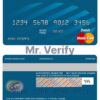 Fillable Australia ANZ bank mastercard debit card Templates | Layer-Based PSD