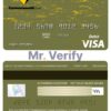 Fillable Australia Commonwealth Account Bank visa card Templates | Layer-Based PSD