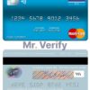 Fillable Fiji BRED Bank mastercard credit card Templates | Layer-Based PSD