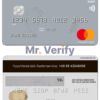 Fillable Germany UniCredit Bank mastercard credit card Templates | Layer-Based PSD