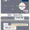 Fillable Iceland Landsbankinn visa card Templates | Layer-Based PSD