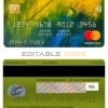 Fillable Jamaica National bank mastercard Templates | Layer-Based PSD