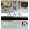 Fillable Japan MUFG bank visa card Templates | Layer-Based PSD