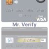 Fillable Nauru Bank of Nauru visa debit card Templates | Layer-Based PSD