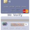 Fillable Nepal Rastriya Banijya Bank (RBB) mastercard Templates | Layer-Based PSD