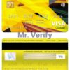 Fillable New Zealand ASB bank visa classic card Templates | Layer-Based PSD