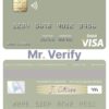 Fillable North Macedonia Stater Banka AD Kumanovo visa debit card Templates | Layer-Based PSD