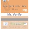 Fillable Pakistan Al Baraka Bank visa debit card Templates | Layer-Based PSD