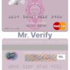 Fillable Palestine Bank of Palestine mastercard Templates | Layer-Based PSD