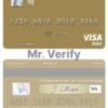 Fillable Paraguay Banco Amambay visa debit card Templates | Layer-Based PSD