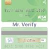 Fillable Romania Garanti BBVA visa debit card Templates | Layer-Based PSD