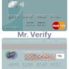 Fillable Russia Bank ZENIT mastercard Templates | Layer-Based PSD