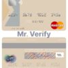 Fillable Rwanda Bank of Kigali mastercard credit card Templates | Layer-Based PSD