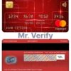 Fillable Singapore OCBC bank mastercard Templates | Layer-Based PSD