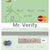 Fillable Togo Financial Bank mastercard Templates | Layer-Based PSD