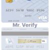 Fillable Tunisia RBC Royal Bank visa debit card Templates | Layer-Based PSD