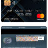 Fillable USA JP Morgan Chase bank mastercard Templates | Layer-Based PSD