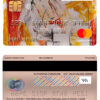 Fillable USA Maryland Howard Personal bank mastercard Templates | Layer-Based PSD