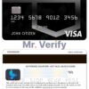 Fillable USA U.S. Bank visa card Templates | Layer-Based PSD