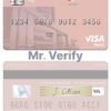 Fillable Uganda Centenary Bank visa debit card Templates | Layer-Based PSD