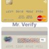 Fillable Vietnam Agribank mastercard credit card Templates | Layer-Based PSD
