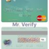 Fillable Zimbabwe Standard Chartered mastercard credit card Templates | Layer-Based PSD