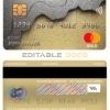 Fillable France Société Générale bank mastercard Templates | Layer-Based PSD