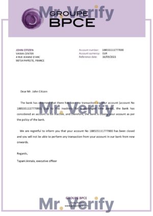 France Editable Templates 10 Download France Groupe BPCE Bank Reference Letter Templates | Editable Word