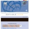 Editable Germany ProCredit Bank mastercard credit card Templates in PSD Format