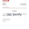 Download Guinea UBA Bank Reference Letter Templates | Editable Word