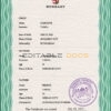 Authentic Hungary Birth Certificate Template | Customize and Download Online