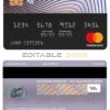 Fillable India Axis bank mastercard Templates | Layer-Based PSD