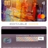 Fillable Indonesia bank Negara Indonesia (BNI) bank mastercard Templates | Layer-Based PSD