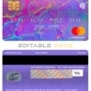 Fillable Indonesia bank Rakyat Indonesia (BRI) bank mastercard Templates | Layer-Based PSD