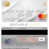 Fillable Italy UBI bank mastercard Templates | Layer-Based PSD