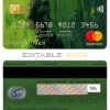 Fillable Japan Post bank mastercard Templates | Layer-Based PSD