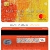 Fillable Jordan Commercial Bank JCB bank mastercard Templates | Layer-Based PSD