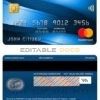 Editable Laos Joint Development Bank (JDB) mastercard Templates in PSD Format