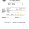 Authentic Marshall Islands Birth Certificate Template | Customize and Download Online
