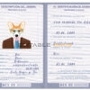Mexico dog Fake PSD Passport | Instant Download