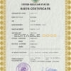 Authentic Mexico Birth Certificate Template | Customize and Download Online