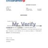 Download Mexico Citibanamex Bank Reference Letter Templates | Editable Word