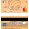 Editable Moldova Procredit bank mastercard Templates in PSD Format