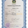 Authentic Mongolia Birth Certificate Template | Customize and Download Online