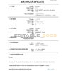 Authentic Nepal Birth Certificate Template | Customize and Download Online