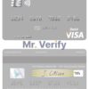Editable New Zealand Heartland Bank visa debit card Templates in PSD Format