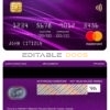 Editable Nigeria Polaris bank mastercard Templates in PSD Format